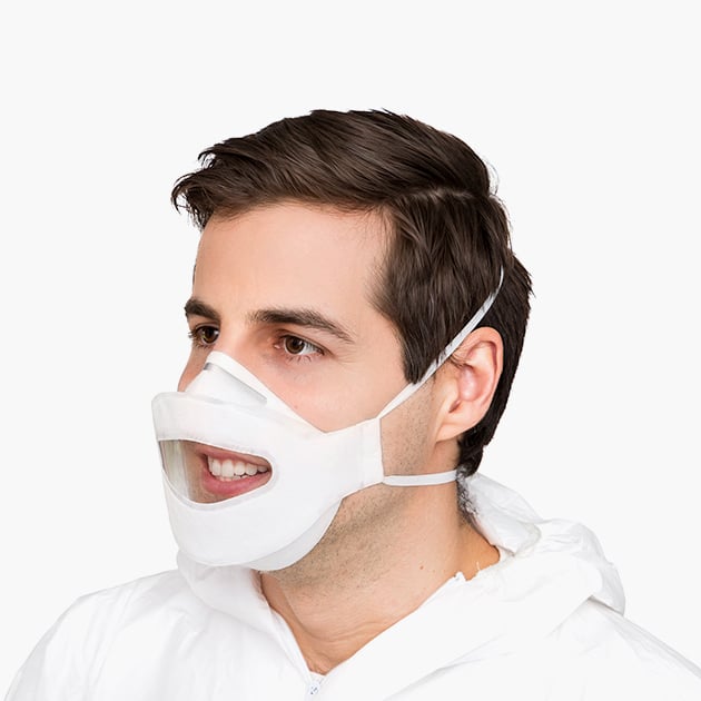 Stealth Clarity FFP3 Transparent Face Mask x 5 PK