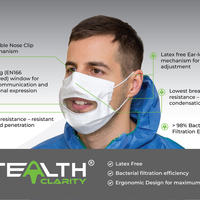 New ‘standard’ in transparent face masks launched to improve accessibility